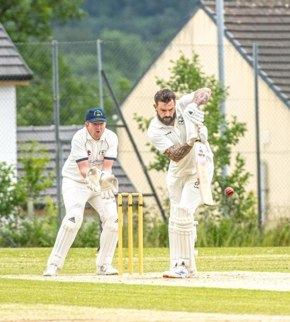 Craig Williamson - playing a straight bat